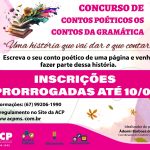 Concurso literário da ACP amplia prazo de inscrição